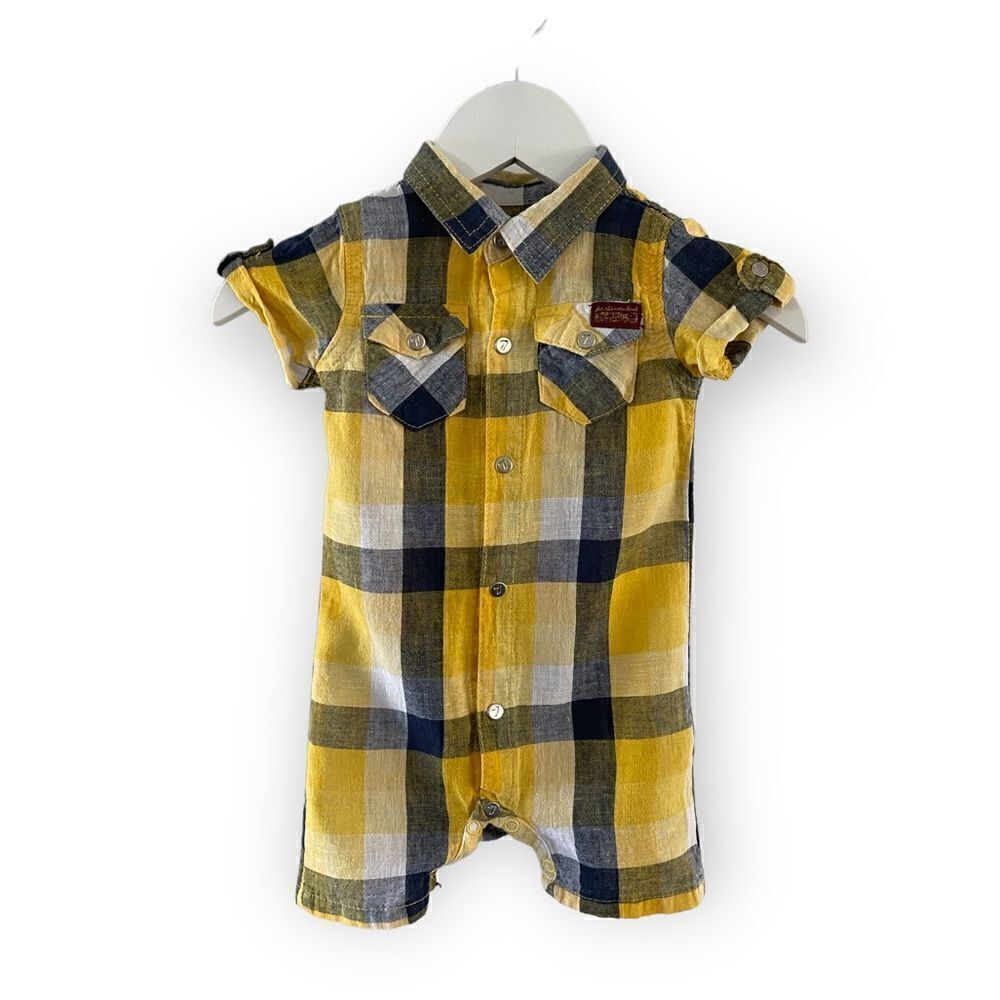 7 For All Mankind baby onesie, 6/9 months